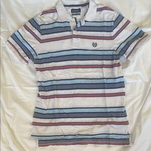 Chaps Men's Striped Polo Shirt - Multicolor